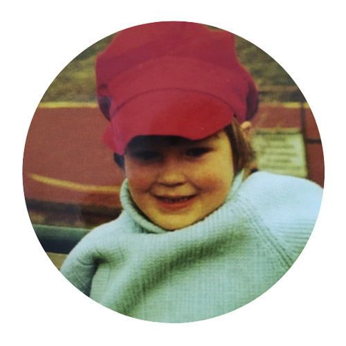 Antje Gorgas als Kind