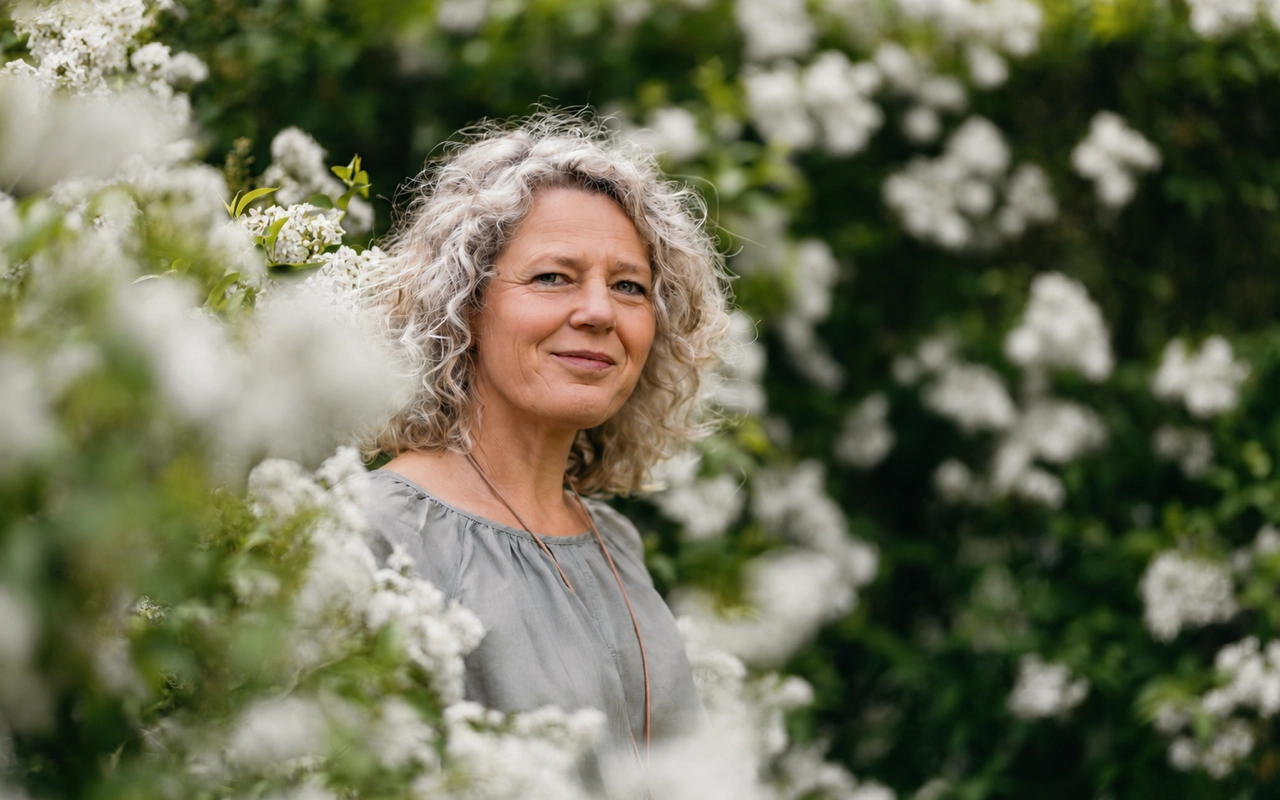 Antje Gorgas in der Natur